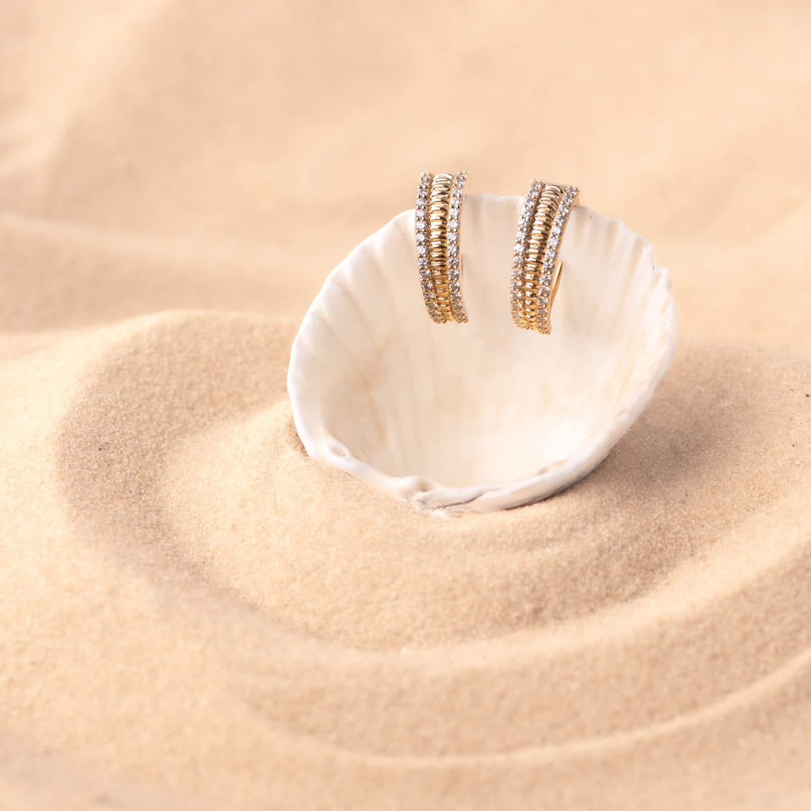 Boucles d'oreilles "Mouvements"