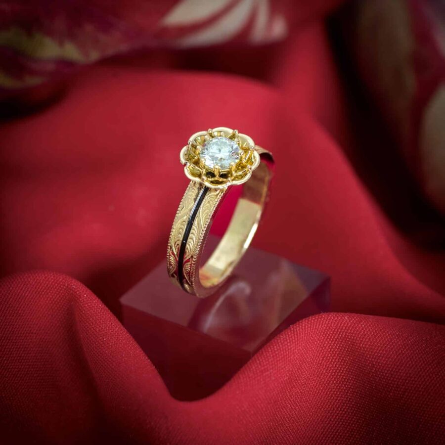 Bague « Fleurs d’Empire Eugenie »
