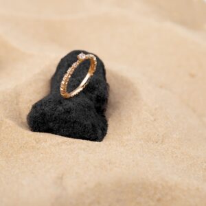 Bague « Ondulation chatoyante »