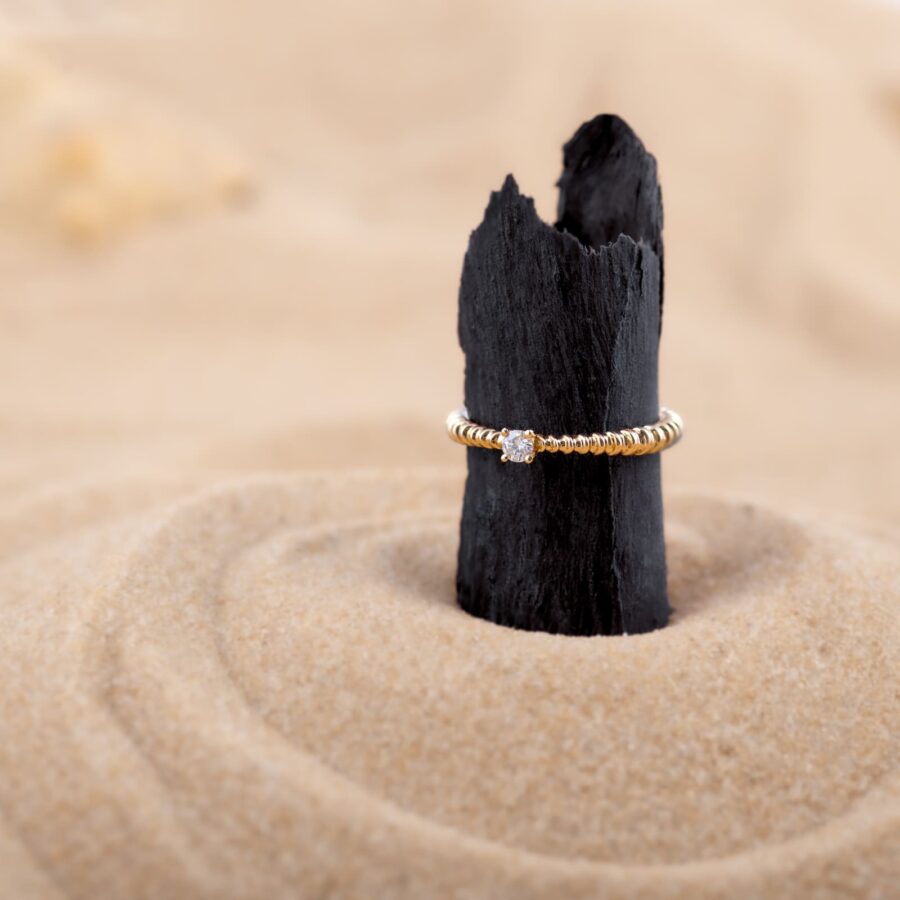 Bague « Ondulation pure »