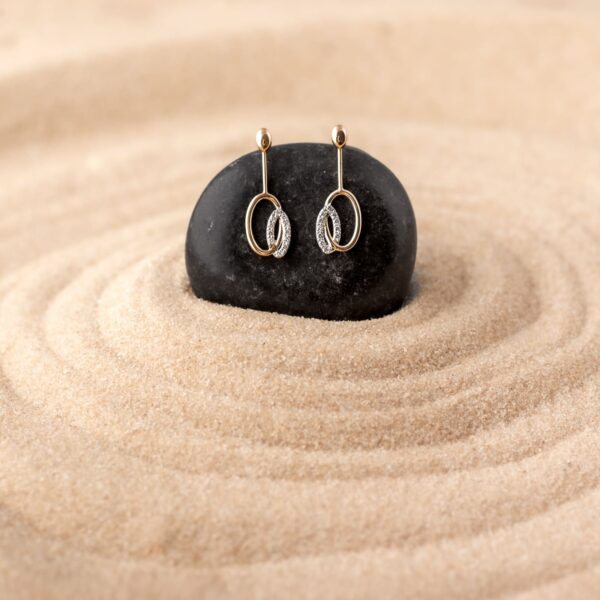 Boucles d'oreilles "La seconde lune"