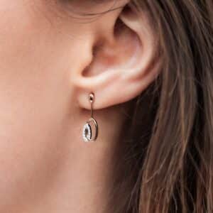 Boucles d’oreilles « La seconde lune »