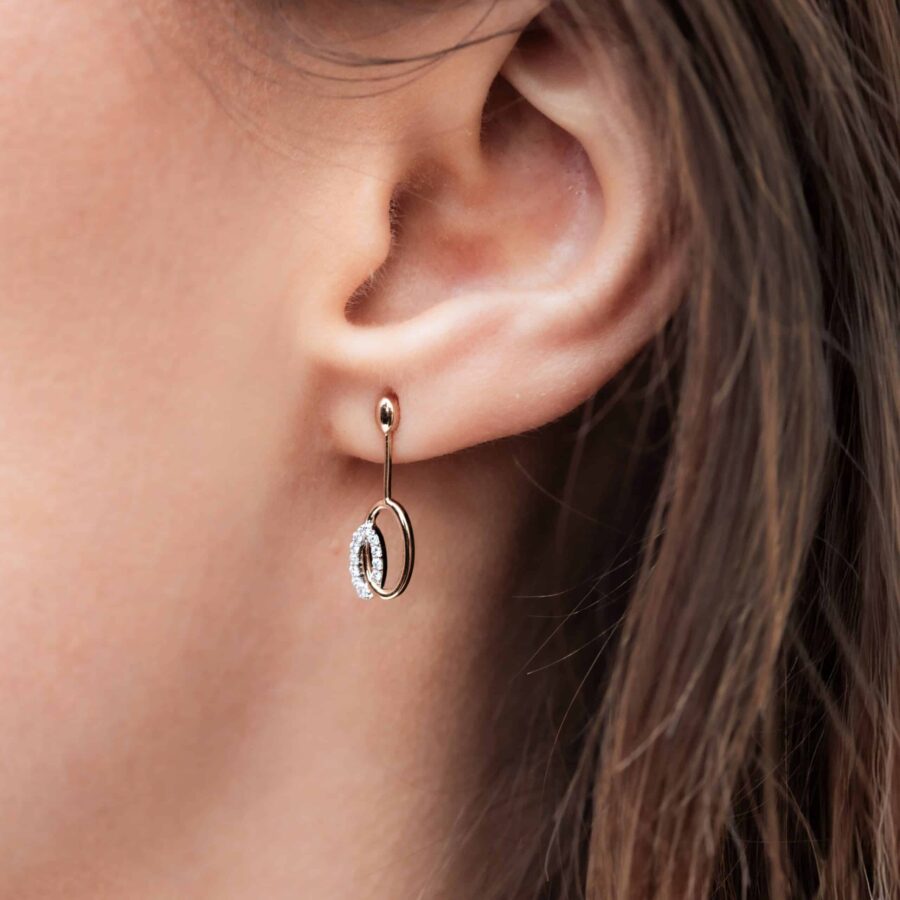 Boucles d&rsquo;oreilles « La seconde lune »