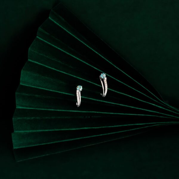 Boucles d'oreilles "Précieuses lignes"