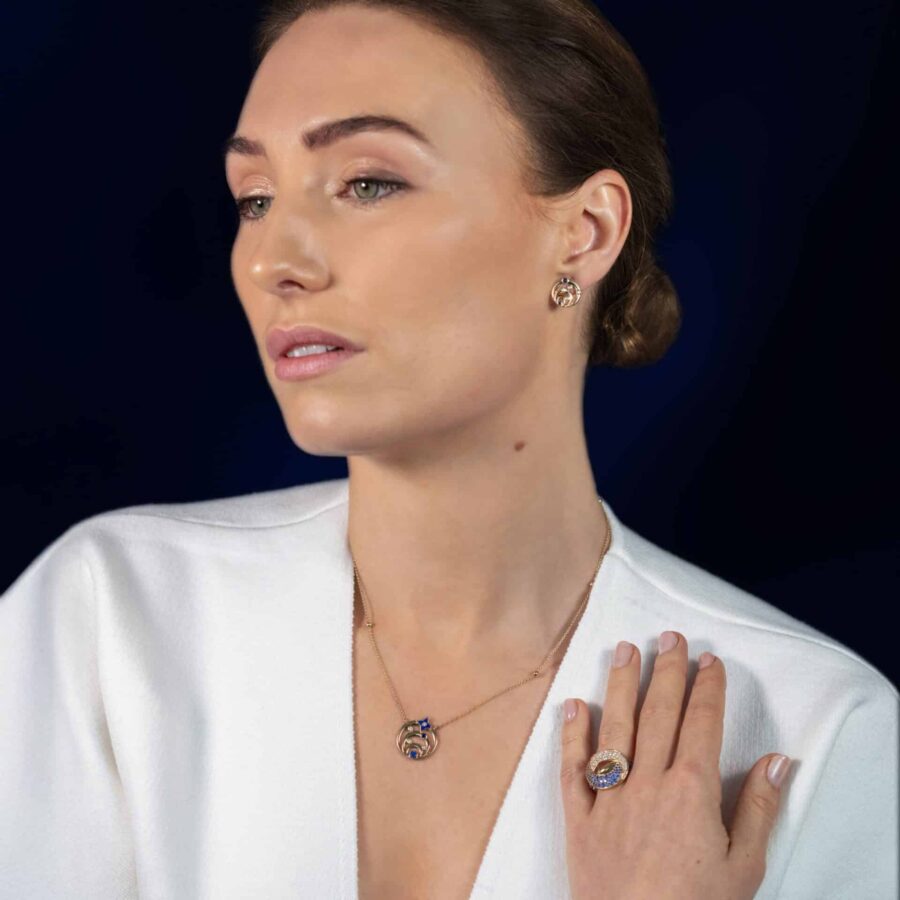 Boucles d&rsquo;oreilles « Sonate des Astres »