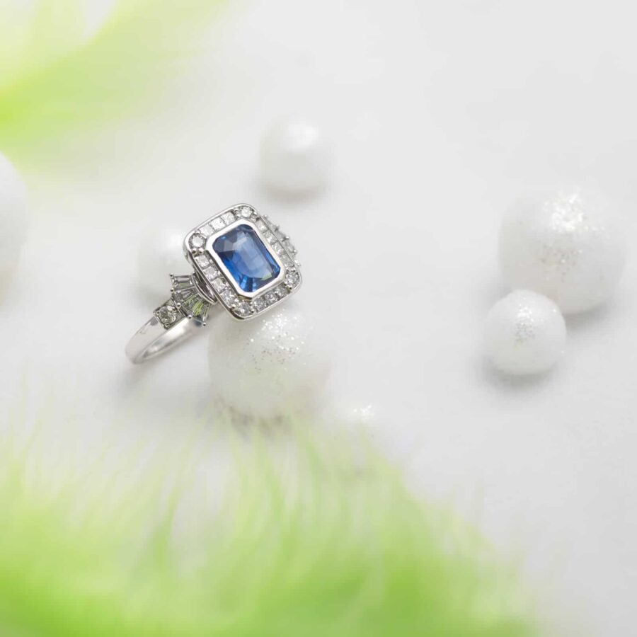 Bague « Bleu Impérial »