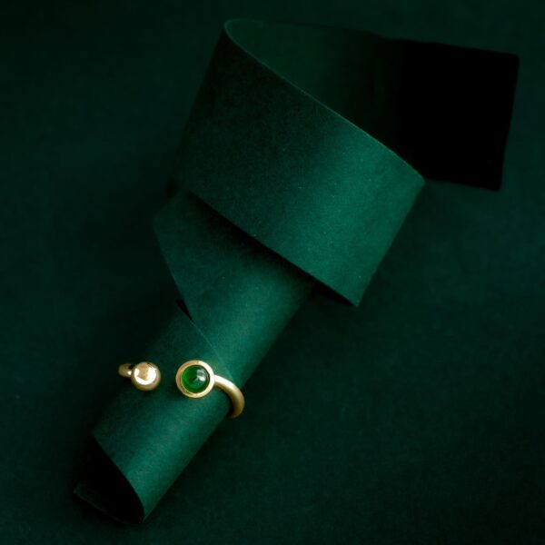 Bague "Jade impérial"