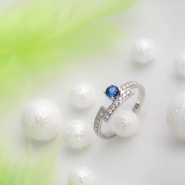 Bague "Structures Précieuses"