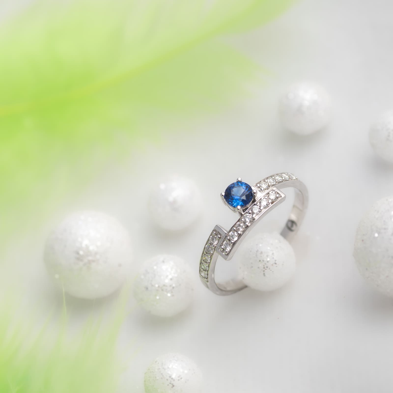 Bague "Structures Précieuses"