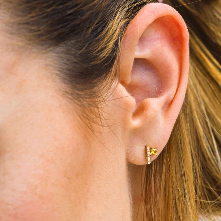 Boucles d&rsquo;oreilles « Équilibre Précieux »