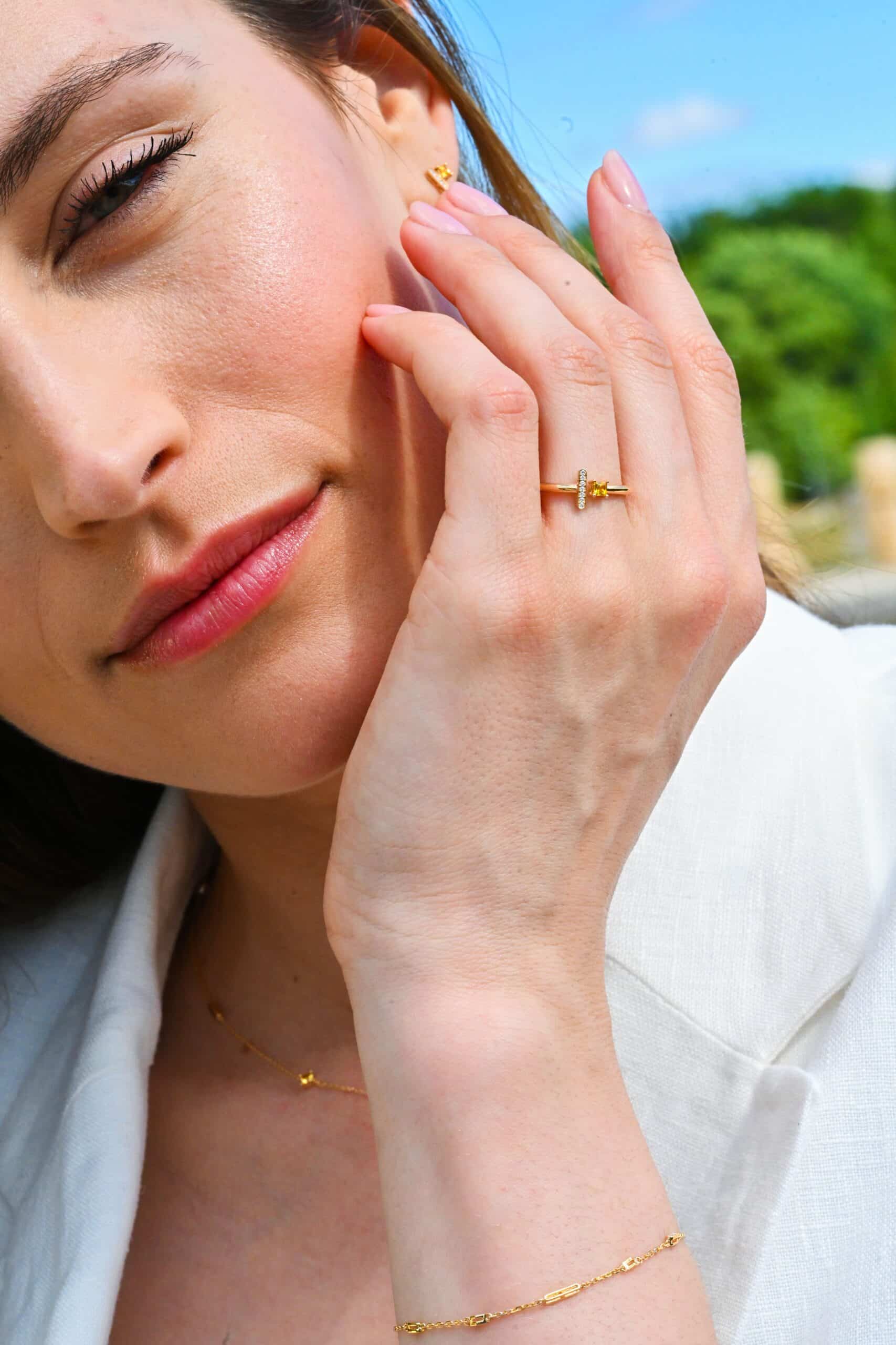 Bague "Équilibre Précieux" – Image 2