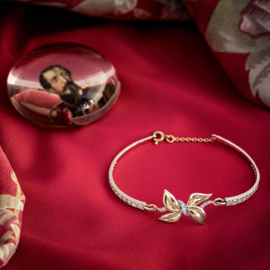 Bracelet Jonc « Fleurs d’Empire »