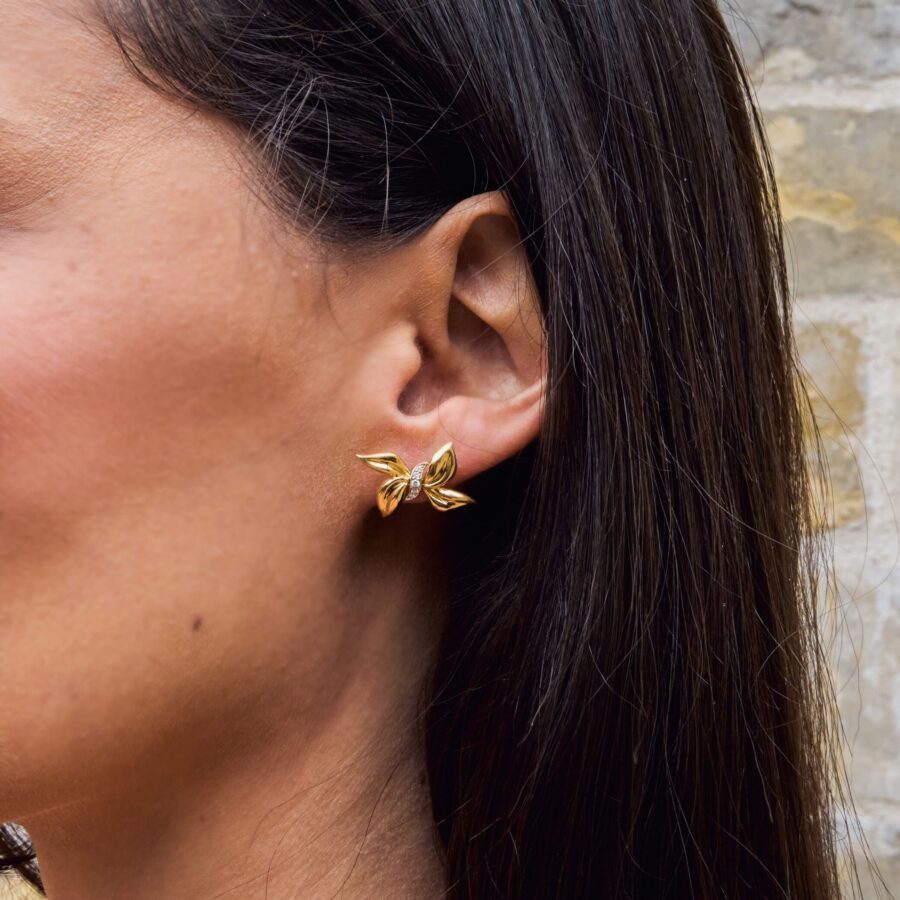 Boucles d&rsquo;oreilles « Fleurs d’Empire »