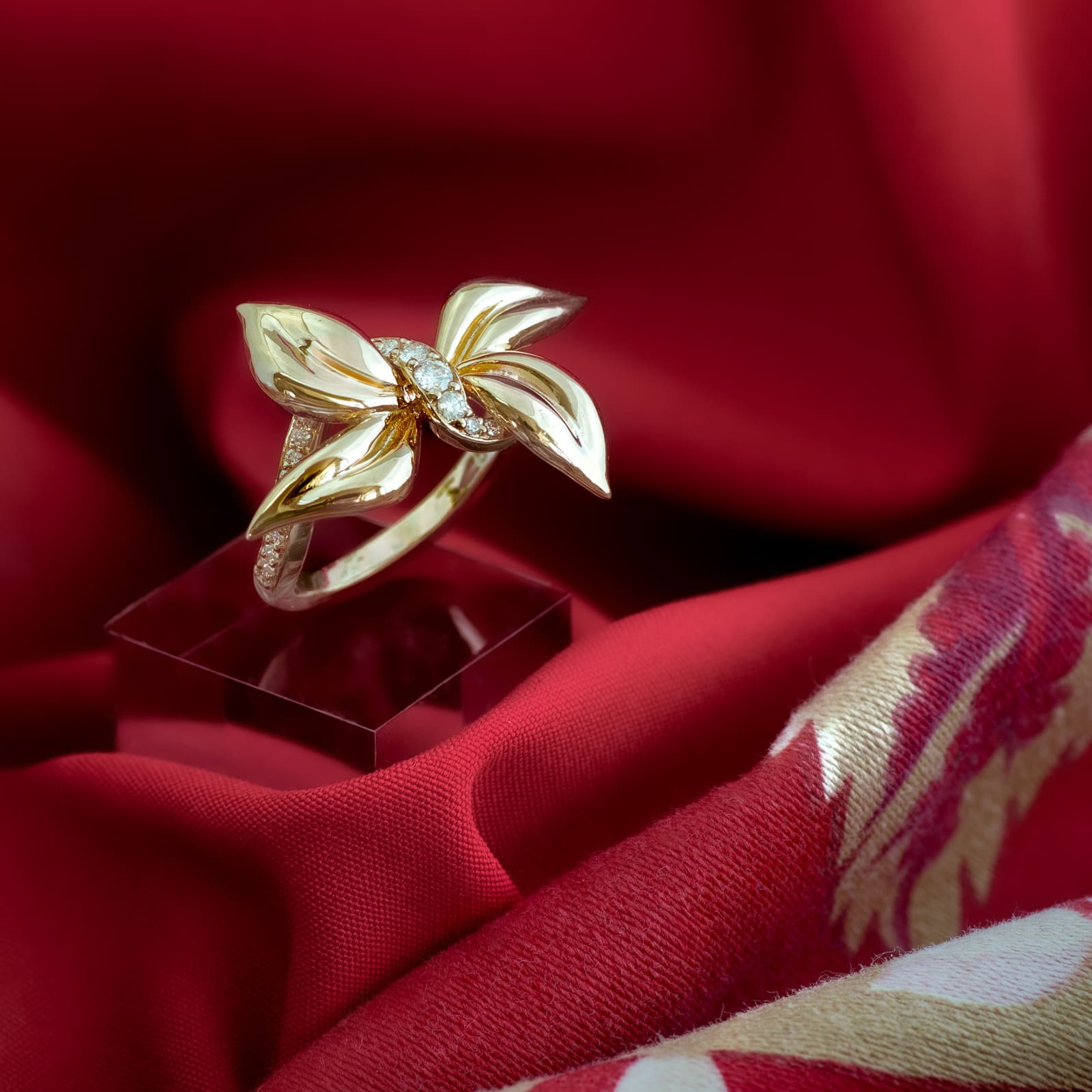 Bague "Fleurs d’Empire"