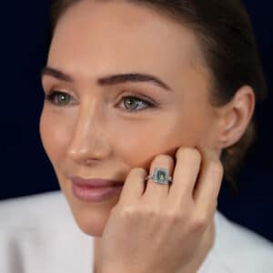 Bague « Impériale Clarté Verte »