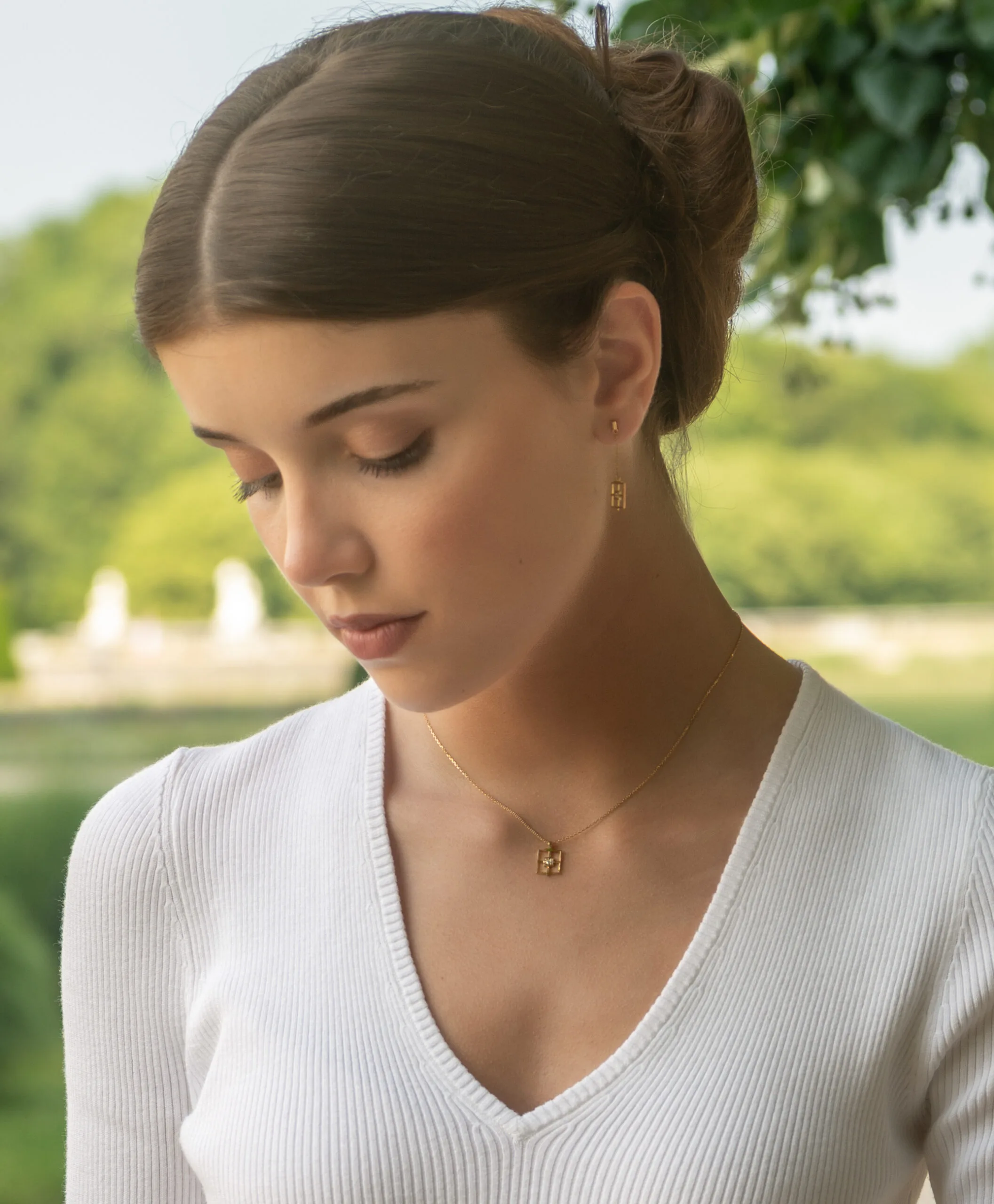 Parure Jardin royal portée – Capsule Joaillière Bellifontaine